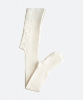 Колготки с доминирующим содержанием хлопка молочного цвета Gulliver, школьная форма для девочек  фото, kupilegko.ru